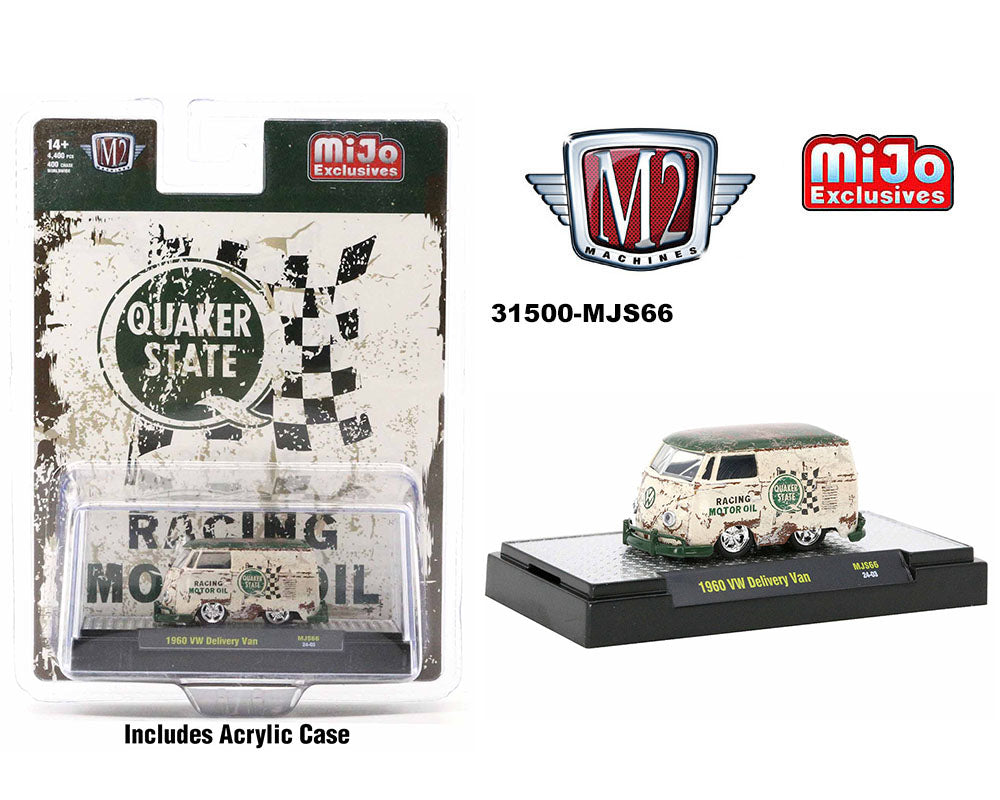 M2 Machines 1960 Volkswagen Delivery Van Quaker State - Weathered