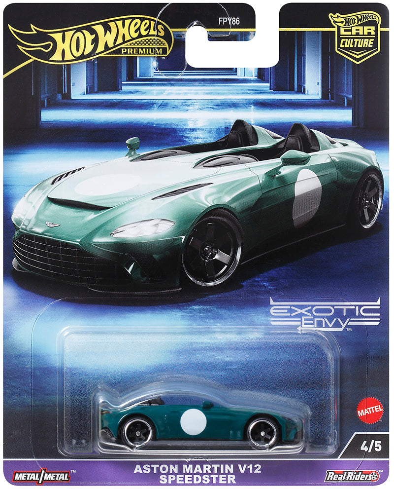 Hot Wheels Exotic Envy Aston Martin V12 Roadster