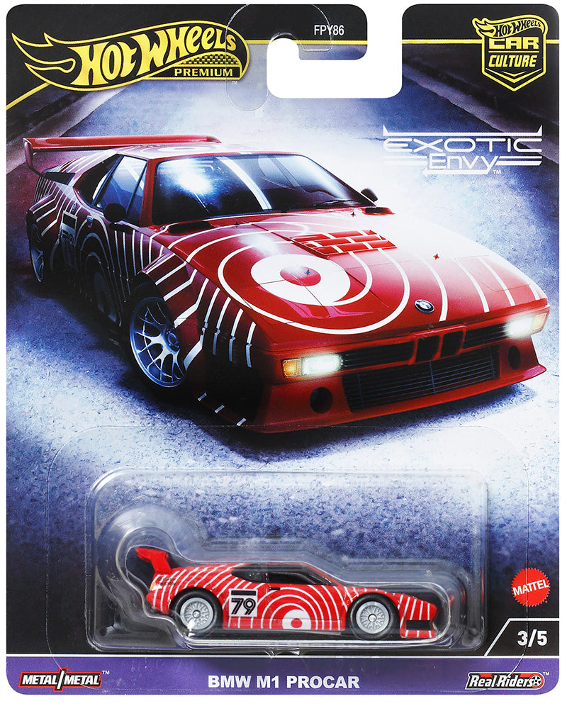 Hot Wheels Exotic Envy BMW M1 Procar