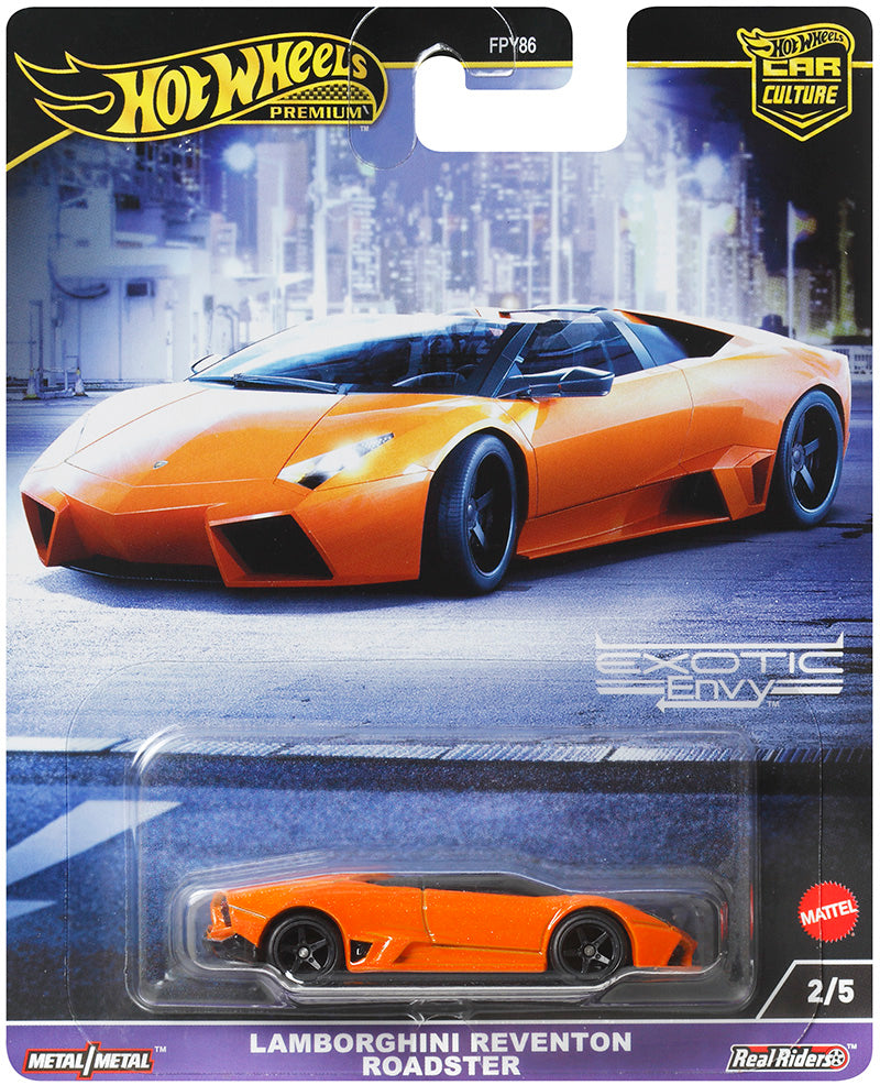 Hot Wheels Exotic Envy Lamborghini Reventón Roadster