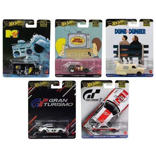 Hot Wheels 2024 Premium Pop Culture Complete Set