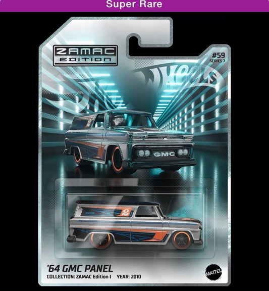 Hot Wheels NFT Garage Series 7 '64 GMC Panel ZAMAC