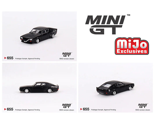Mini GT #655 Nissan Skyline Kenmeri Liberty Walk - Matte Black