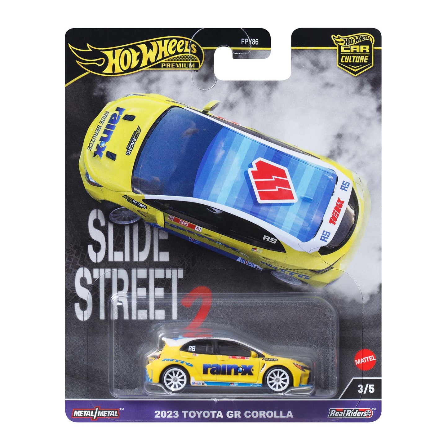 Hot Wheels Slide Street 2 2023 Toyota GR Corolla